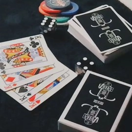 Mazzo di carte Juice Joint (Black) Playing Cards by Michael McClure