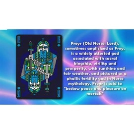 Mazzo di carte Valkyries Limited Edition Walhalla Playing Cards