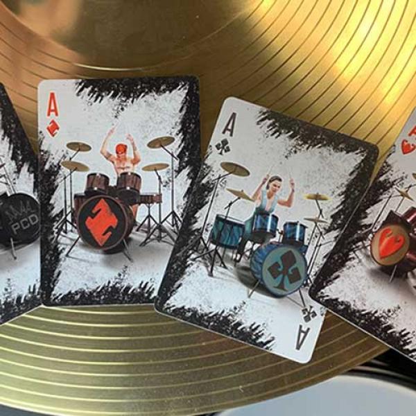 Mazzo di carte Bicycle Gilded Rock & Roll Playing Cards