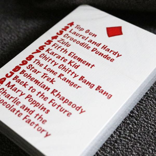 Mazzo di carte 53 Films Playing Cards by Mark Shortland