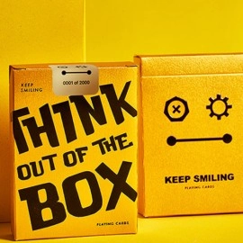 Mazzo di carte Keep Smiling Pearl Gold V2 Playing Cards by Bocopo