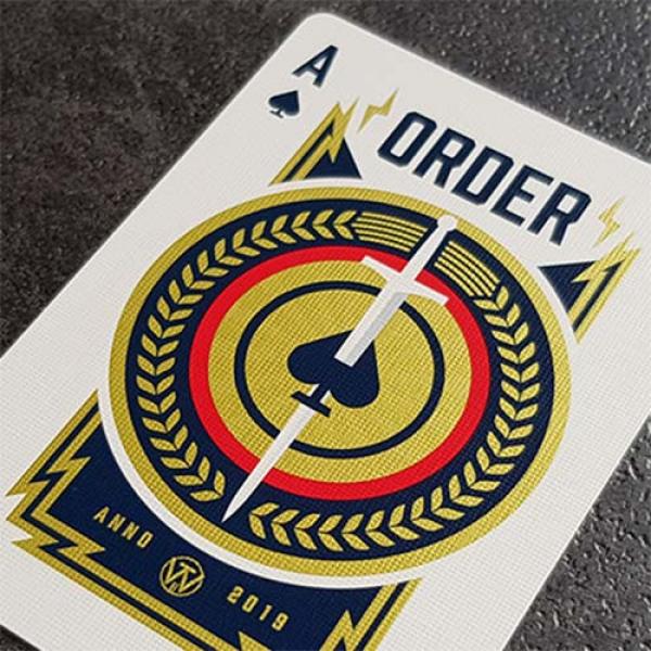 Mazzo di carte Order Revolutio Playing Cards by Giovanni Meroni