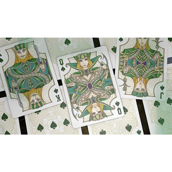 Mazzo di carte Bicycle Jade Playing Cards by Gambler's Warehouse