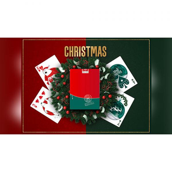 Mazzo di carte Christmas Playing Cards (Red) by TCC