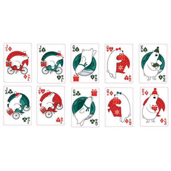 Mazzo di carte Christmas Playing Cards (Red) by TCC
