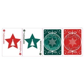 Mazzo di carte Christmas Playing Cards (Green) by TCC