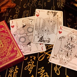 Mazzo di carte Chao (Red) Playing Cards by MPC