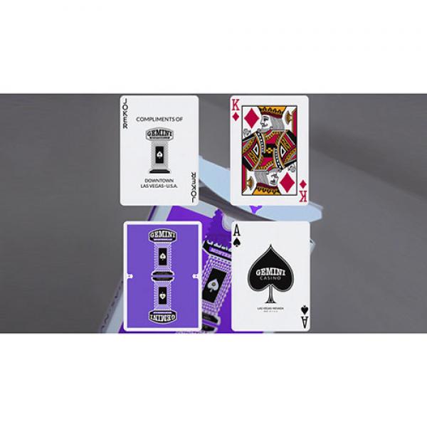 Mazzo di carte Gemini Casino Purple Playing Cards by Gemini