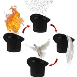 Magic Top Hat (4 effect) by 7 MAGIC