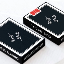 Mazzo di carte Black Roses Casino Playing Cards