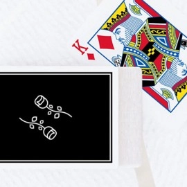 Mazzo di carte Black Roses Casino Playing Cards