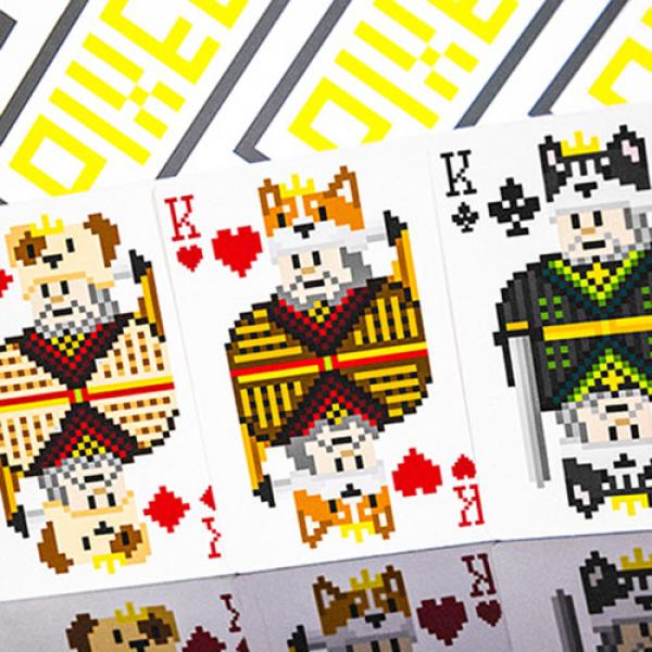 Mazzo di carte Bicycle Pixel (Dog) Playing Cards by TCC