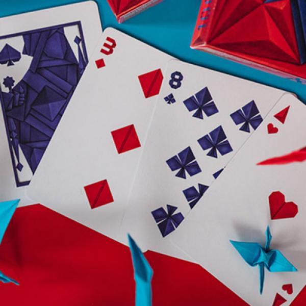 Mazzo di carte 1000 Cranes Playing Cards by Riffle Shuffle