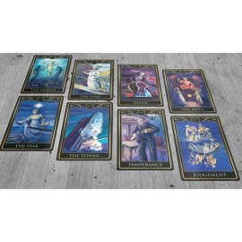 Mazzo di Tarocchi Deluxe Titanic Tarot Cards (Wood Box and Boarding Pass)