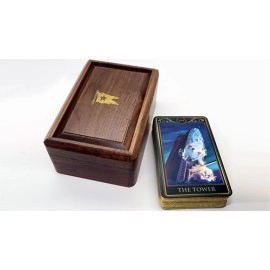 Mazzo di Tarocchi Deluxe Titanic Tarot Cards (Wood Box and Boarding Pass)