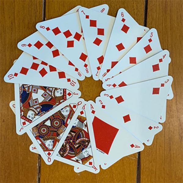 Mazzo di carte Triangle (Blue) Playing Cards
