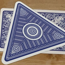 Mazzo di carte Triangle (Blue) Playing Cards