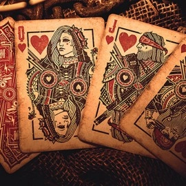 Mazzo di carte Outlaw Hell Riders Limited Edition Playing Cards by Kings and Crooks