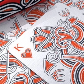 Mazzo di carte Hello Tiki (Red) Playing Cards