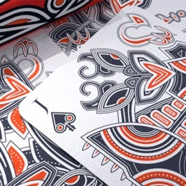 Mazzo di carte Hello Tiki (Red) Playing Cards