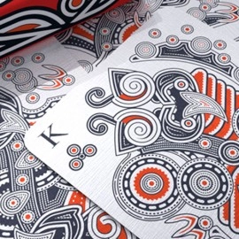Mazzo di carte Hello Tiki (Red) Playing Cards