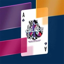 Mazzo di carte Oblique Gilded Playing Cards by CardCutz