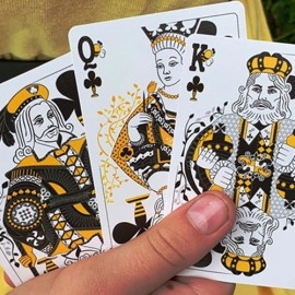 Mazzo di carte Gilded Bicycle Beekeeper Playing Cards (Light)