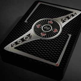 Mazzo di carte Chrome Kings Carbon Playing Cards (Foiled Edition)