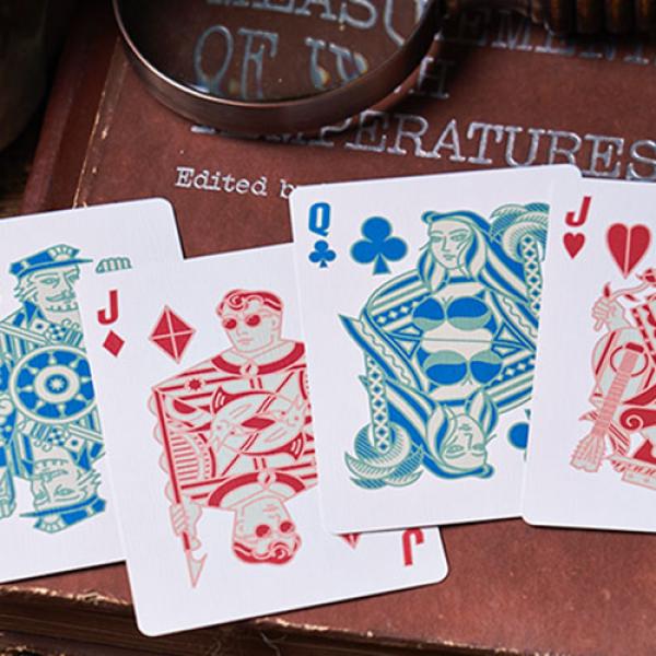 Mazzo di carte Sirocco Modern Playing Cards by Riffle Shuffle