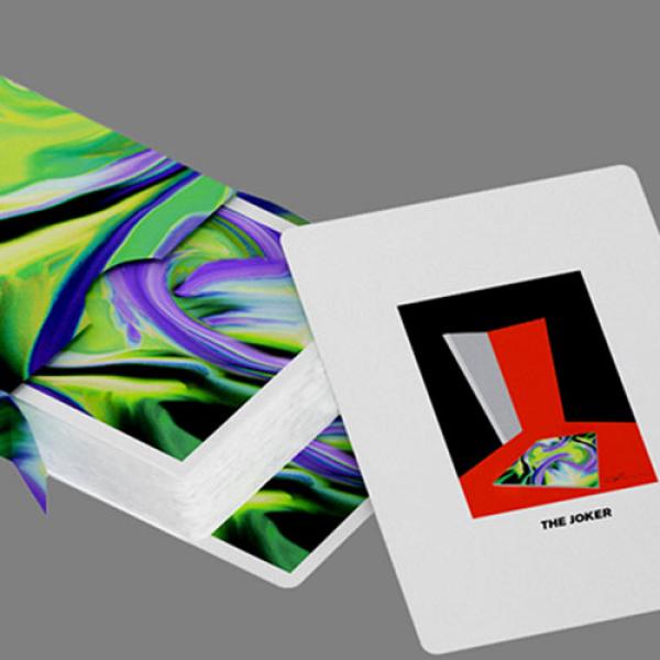 Mazzo di carte Ultra Green Playing Cards by Gemini