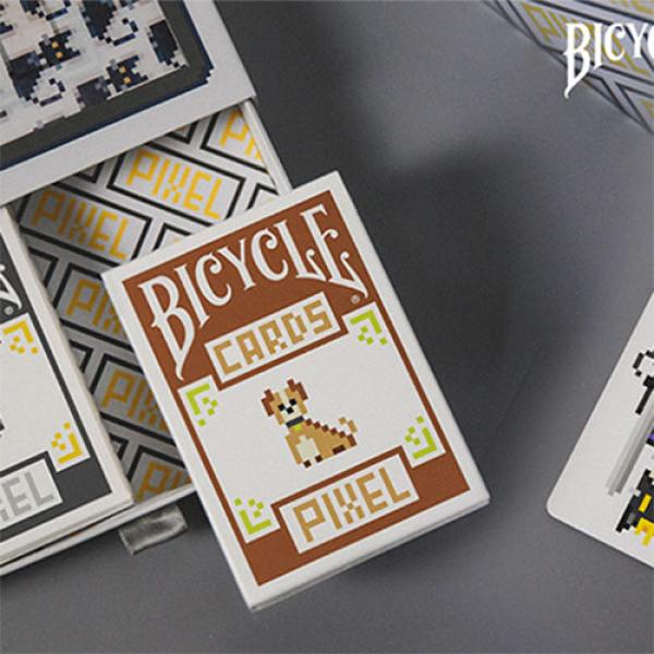 Mazzo di carte Bicycle Pixel Cat and Dog Set Playing Cards by TCC