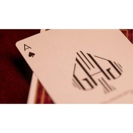 Mazzo di carte Hollingworth Playing Cards (Burgundy)