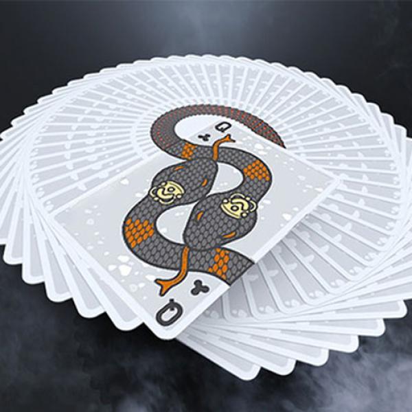 Mazzo di carte The Serpent (White) Playing Cards