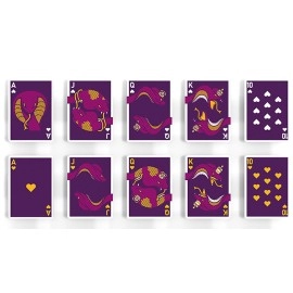 Mazzo di carte The Serpent (Purple) Playing Cards