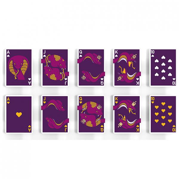Mazzo di carte The Serpent (Purple) Playing Cards