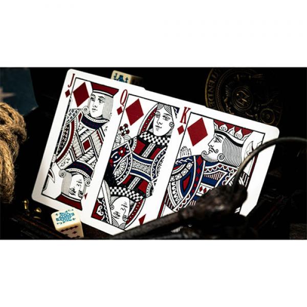 Mazzo di carte Kings Wild Bicycle Americana Playing  Cards by Jackson Robinson