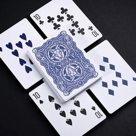 Mazzo di carte The 666 Blue Playing Cards by Riffle Shuffle