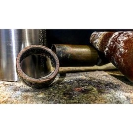 Kennedy Half Dollar Ring (Size: 19.4 mm - 9.5) by Alchemy Coin Rings