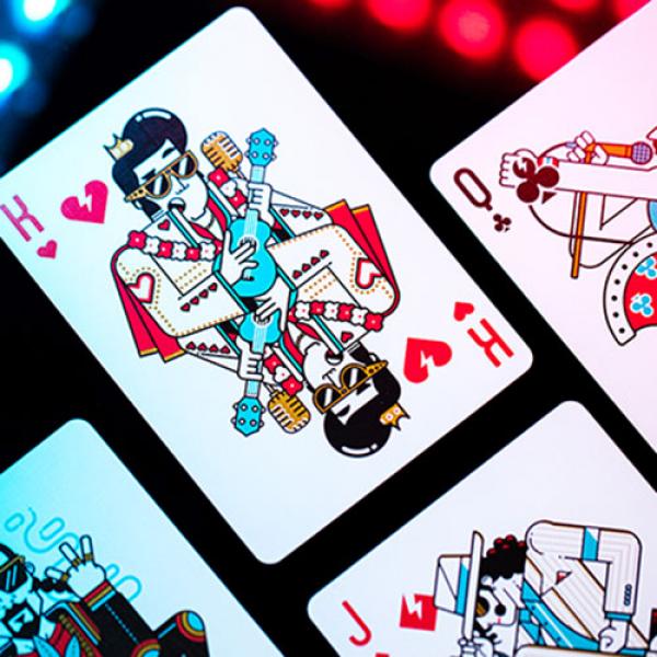 Mazzo di carte Pop Star Playing Cards by Riffle Shuffle