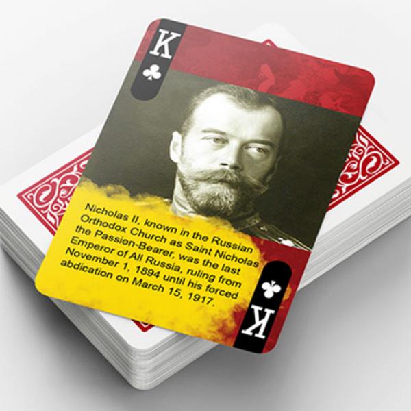 Mazzo di carte History Of Russian Revolution Playing Cards
