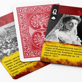 Mazzo di carte History Of Russian Revolution Playing Cards