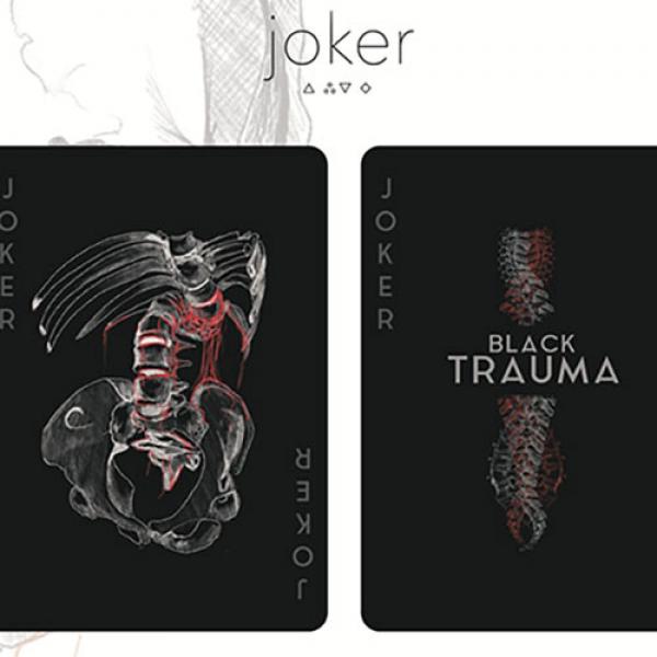Mazzo di carte Black Trauma Playing Cards