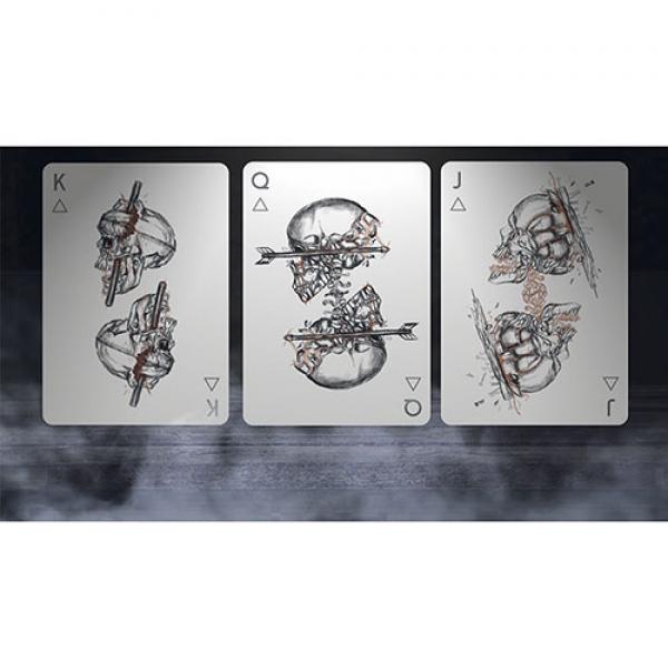Mazzo di carte Black Trauma White Edition Playing Cards