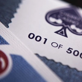 Mazzo di carte Cherry Casino House Deck Playing Cards (Tahoe Blue) by Pure Imagination Projects