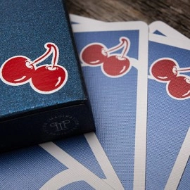 Mazzo di carte Cherry Casino House Deck Playing Cards (Tahoe Blue) by Pure Imagination Projects