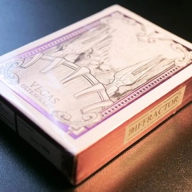 Mazzo di carte Vegas Diffractor Ultraviolet Numbered Playing Cards