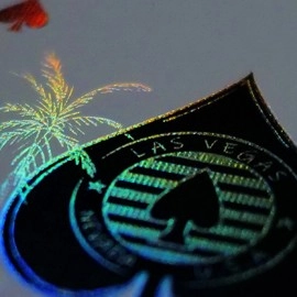 Mazzo di carte Vegas Diffractor Ultraviolet Numbered Playing Cards