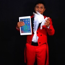 iPad Appearing Dove by 7 MAGIC