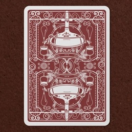 Mazzo di carte Hops & Barley (Deep Amber Ale) by JOCU Playing Cards