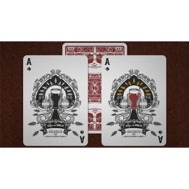 Mazzo di carte Hops & Barley (Deep Amber Ale) by JOCU Playing Cards